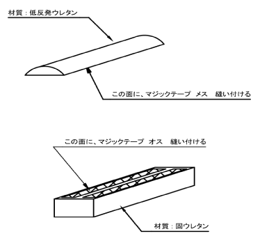 腹臥位クッション型パッド